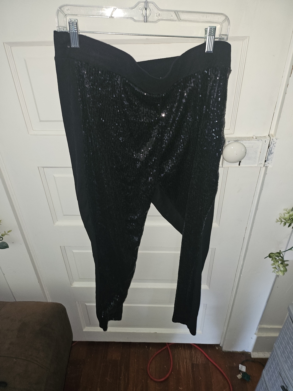 torrid Black Sequin Leggings
